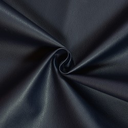 Эко кожа (Искусственная кожа) (Ширина 138см), цвет Темно-Синий (на отрез) в Пензе