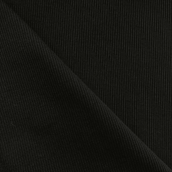 Ткань Кашкорсе, 420гм/2, 110см, цвет Черный (на отрез) в Пензе