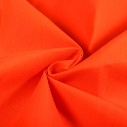 Ткань Грета Водоотталкивающая (80%пф, 20%хл) (Ширина 150см), цвет Оранжевый Неон (на отрез) в Пензе