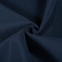 Ткань Грета Водоотталкивающая (80%пф, 20%хл) (Ширина 150см), цвет Темно-Синий (на отрез) в Пензе