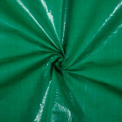 Тентовое полотно Тарпаулин 120 г/м2 (Ширина 2м), цвет Зеленый (на отрез) в Пензе
