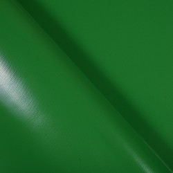 Ткань ПВХ 450 гр/м2 (Ширина 1,6м), цвет Зелёный (на отрез) в Пензе