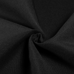 Ткань Грета Водоотталкивающая (80%пф, 20%хл) (Ширина 150см), цвет Черный (на отрез) в Пензе