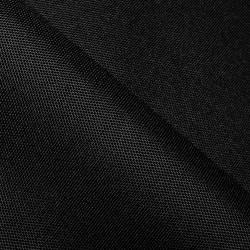 Ткань Oxford 600D PU (Ширина 1,48м), цвет Черный (на отрез) в Пензе
