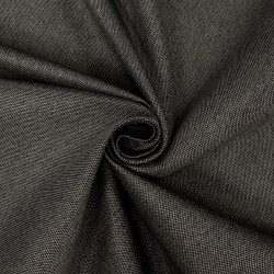 Ткань Рогожка (мебельная) (Ширина 140см), цвет Тёмно-Серый (на отрез) в Пензе
