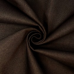 Ткань Рогожка (мебельная) (Ширина 140см), цвет Тёмно-Коричневый (на отрез) в Пензе