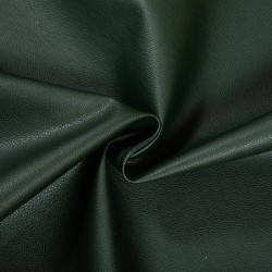 Эко кожа (Искусственная кожа) (Ширина 138см, цвет Темно-Зеленый (на отрез) в Пензе