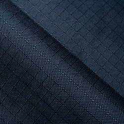 Ткань Oxford 600D PU РИП-СТОП (Ширина 1,48м), цвет Темно-Синий (на отрез) в Пензе