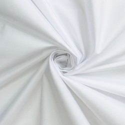 Ткань Дюспо 240Т  WR PU Milky (Ширина 150см), цвет Белый (на отрез) в Пензе