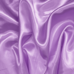 Ткань Атлас-сатин (Ширина 150см), цвет Сиреневый (на отрез) в Пензе