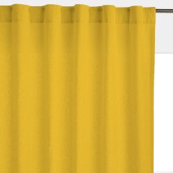 Штора уличная на Трубной ленте (В-220*Ш-145) Желтая, (ткань Оксфорд 600) в Пензе