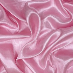 Ткань Атлас-сатин (Ширина 150см), цвет Розовый (на отрез) в Пензе