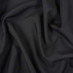 Ткань Габардин (100%пэ) (Ширина 150см), цвет Черный (на отрез) в Пензе