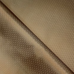Ткань Oxford 300D PU Рип-Стоп СОТЫ, цвет Светло-Коричневый (на отрез) в Пензе