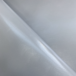 Ткань ПВХ 450 гр/м2 (Ширина 1,6м), цвет Серый (на отрез) в Пензе