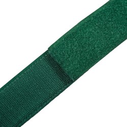 Контактная лента 40мм (38мм) цвет Зелёный (велькро-липучка, на отрез) в Пензе