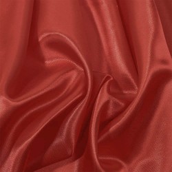 Ткань Атлас-сатин (Ширина 150см), цвет Красный (на отрез) в Пензе