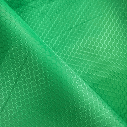 Ткань Oxford 300D PU Рип-Стоп СОТЫ, цвет Зелёный (на отрез) в Пензе