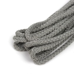 Шнур с сердечником, цвет Серый (плетено-вязанный, плотный) в Пензе