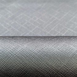 Ткань Блэкаут для штор светозатемняющая 100% (Ширина 280см)  &quot;Орнамент Серый&quot; (на отрез) в Пензе