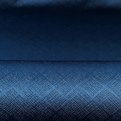 Ткань Блэкаут для штор светозатемняющая 100% (Ширина 280см)  &quot;Орнамент Синий&quot; (на отрез) в Пензе